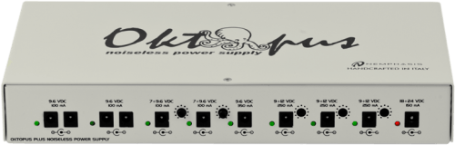 LEKATO Alimentatore Per Chitarra, 10 Uscite CC Isolate Per 9 V/12 V/18 V, Alimentatore Per Pedali Effetti 100 MA 500 MA Per La Ricarica Di Strumenti Musicali